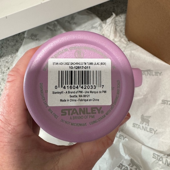 NWT Purple 20oz Stanley Cup - Picture 3 of 4